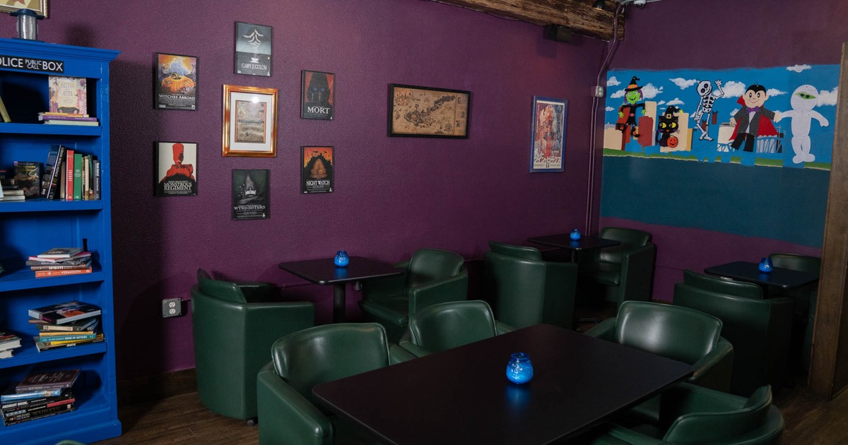 Interior, dining area