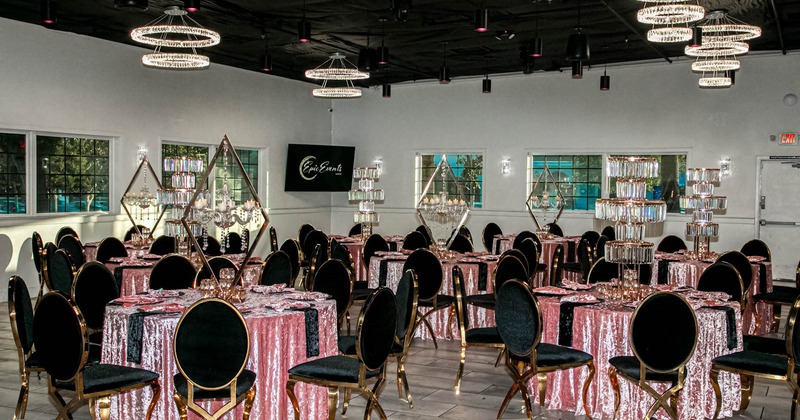 Interior, seating area