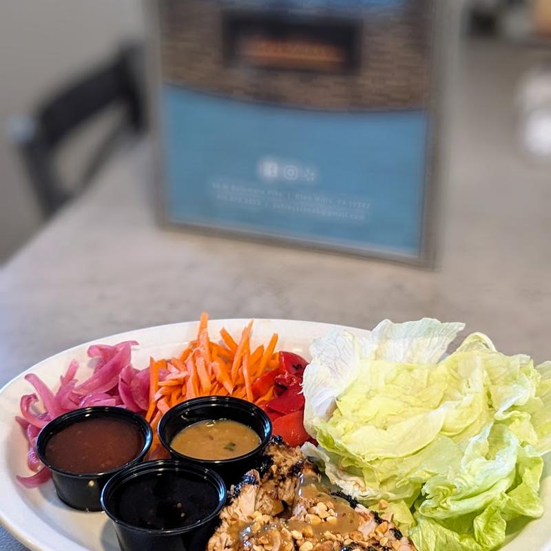 Thai Chicken Lettuce Wraps photo