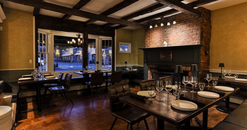 Interior, main dining area