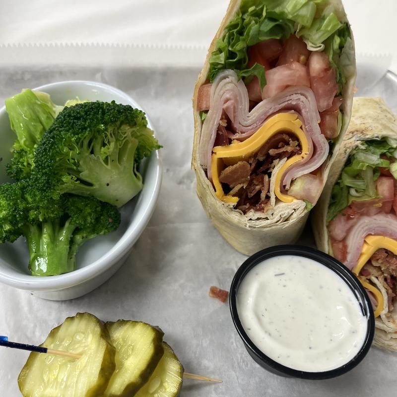 Ham & Turkey Club Wrap photo
