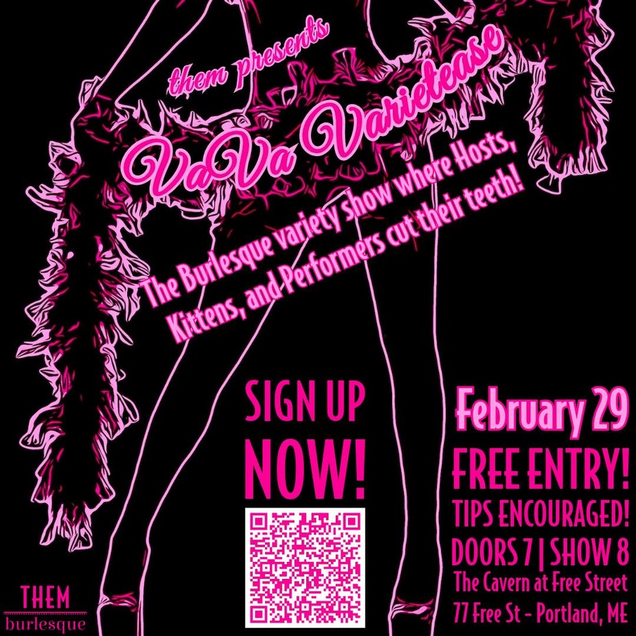 THEM Burlesque Presents: Va Va Valentine Variety Show event photo