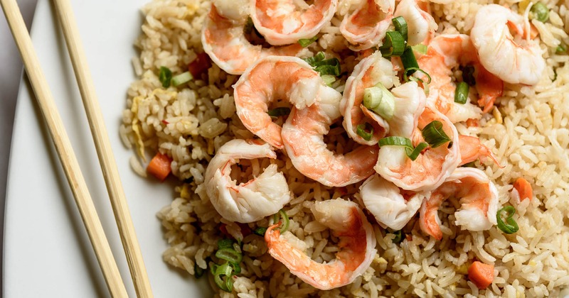 Shrimp fried rice