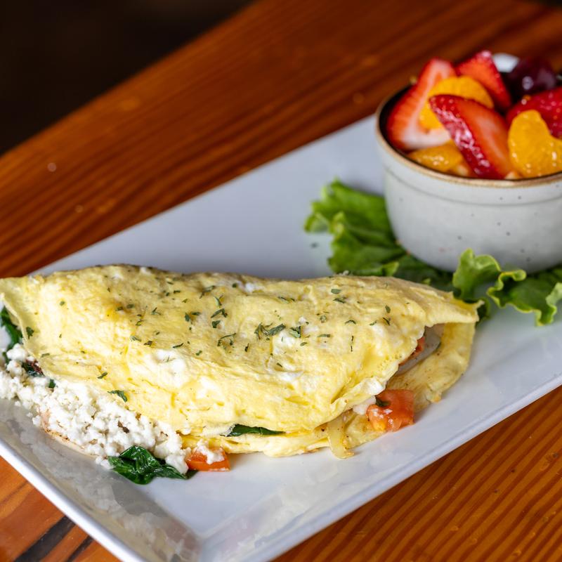 veggie omelet* (v) photo