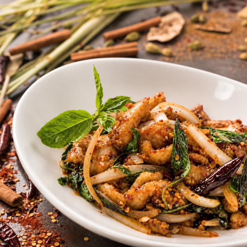 Basil Chili White Fish* photo