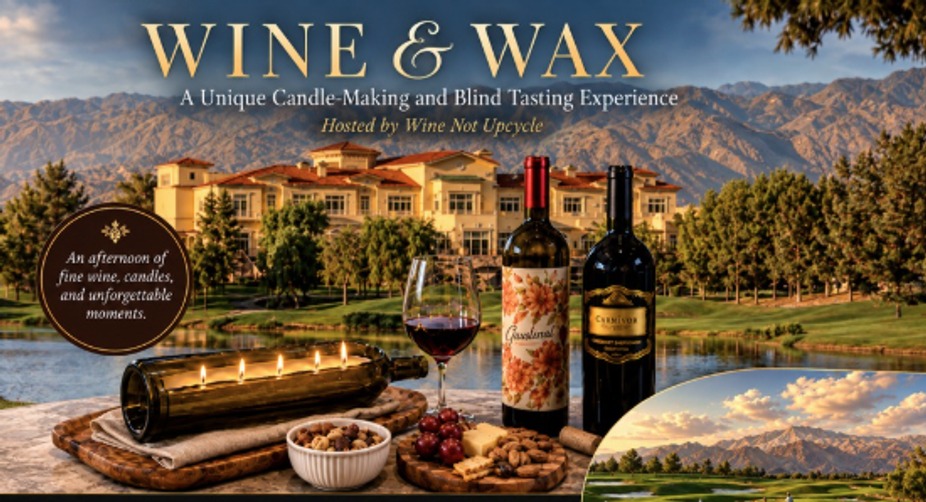 Wine & Wax by Wine Not Upcycle event photo