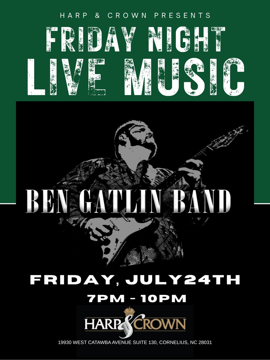 Ben Gatlin Trio - Live Music at Harp & Crown event photo