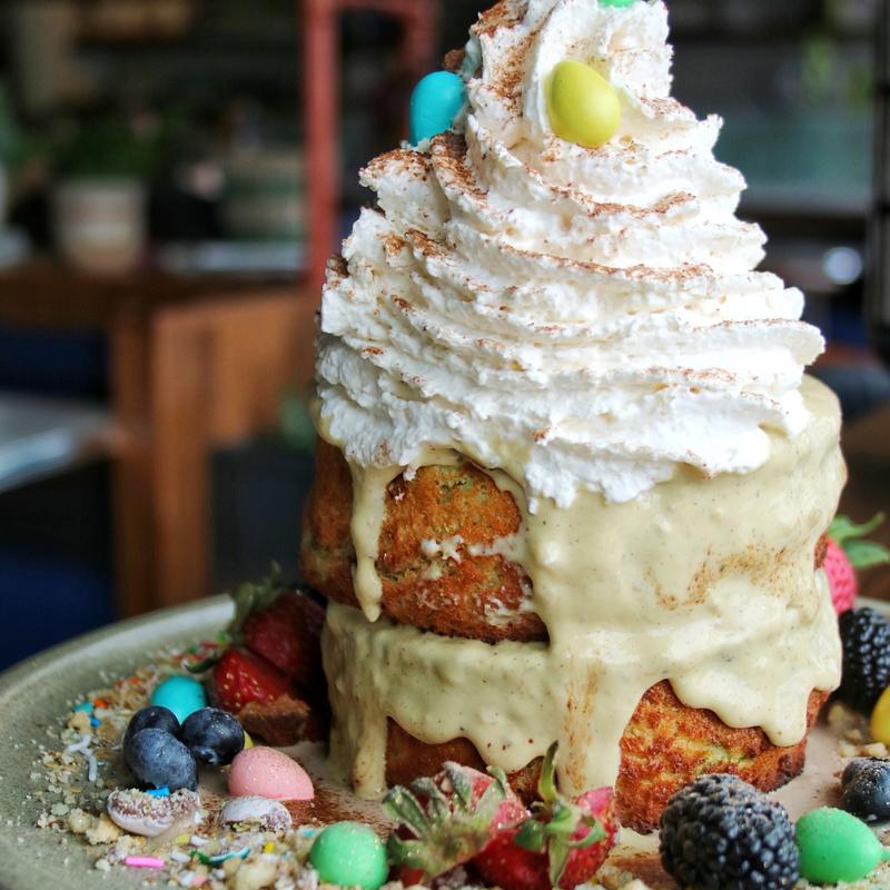 menu item 1 of 19, Malt and Mini egg Pancake