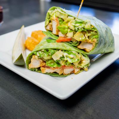 Roasted Chicken Caesar wrap.