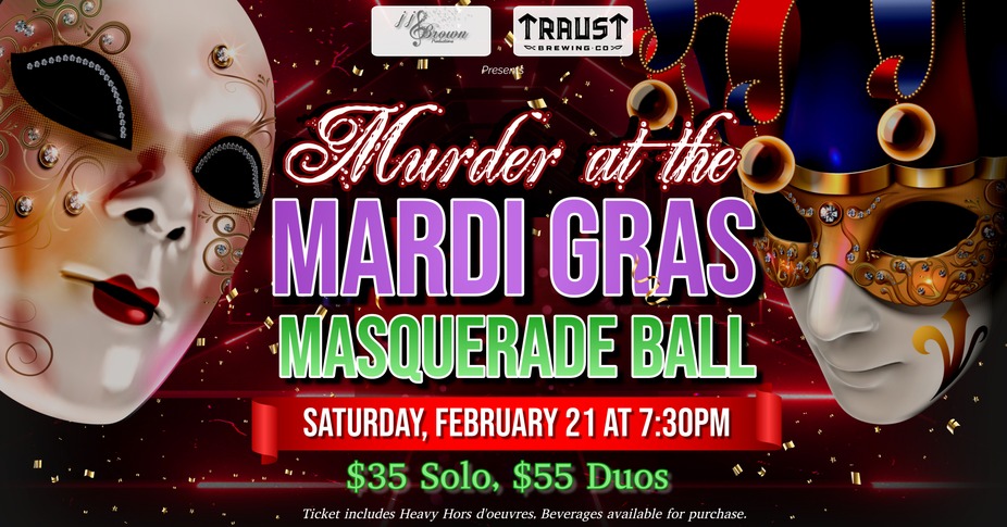 Murder at the Mardi Gras Masquerade Ball event photo