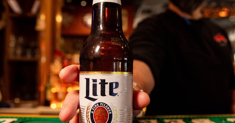 Miller Lite beer