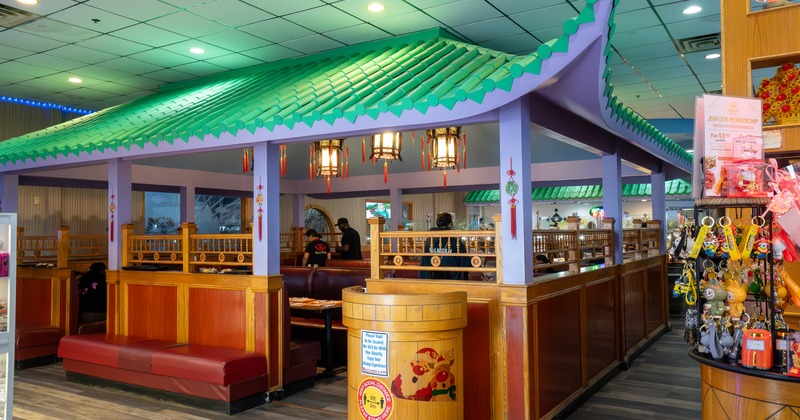 Indoor Pavilion, Booth Seating