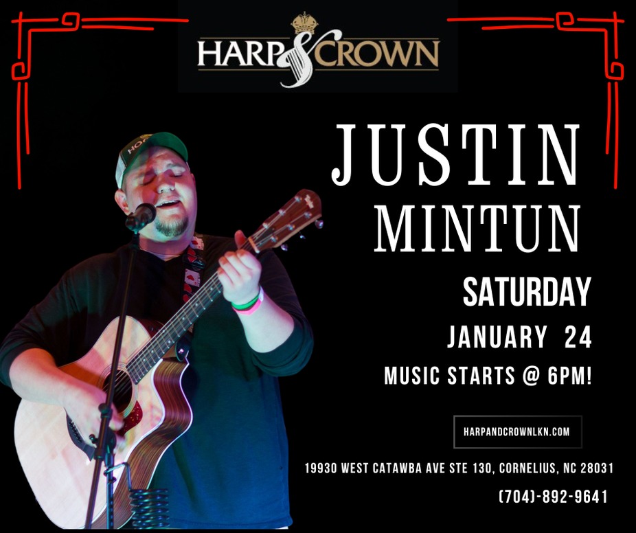 Justin Mintun - Live Music at Harp & Crown event photo