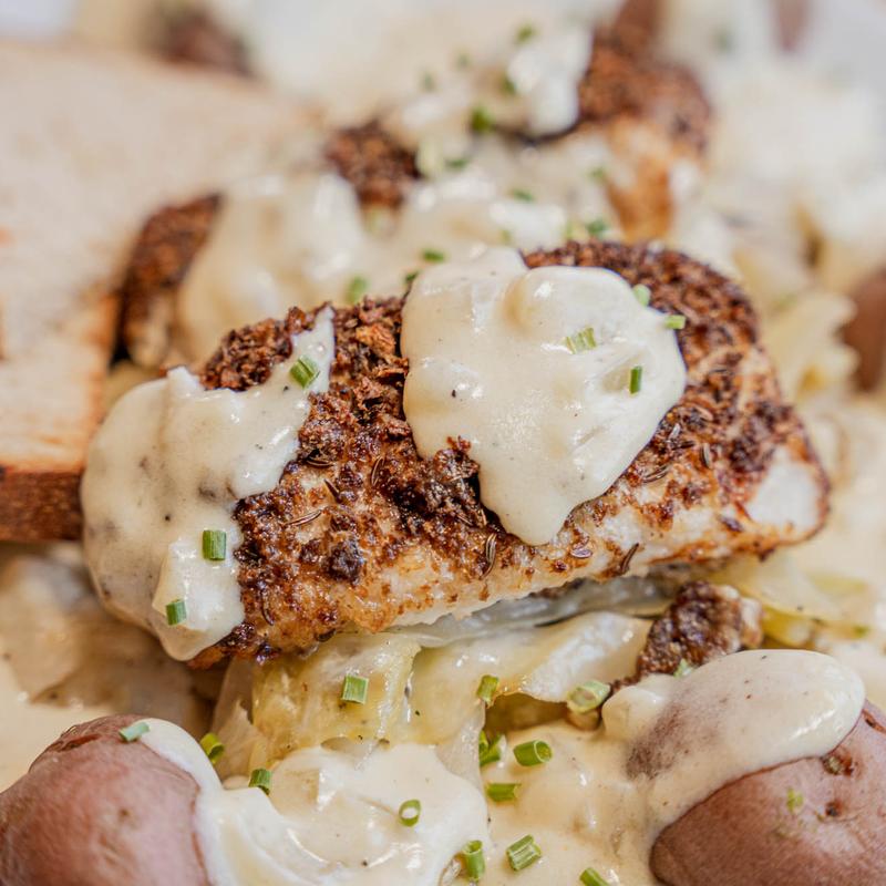 Scandinavian Cod Dinner photo