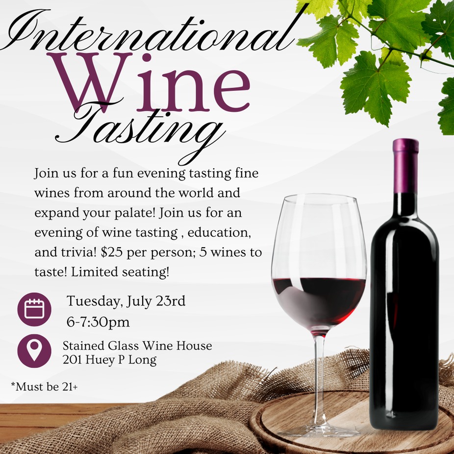 International Wine Tasting event photo