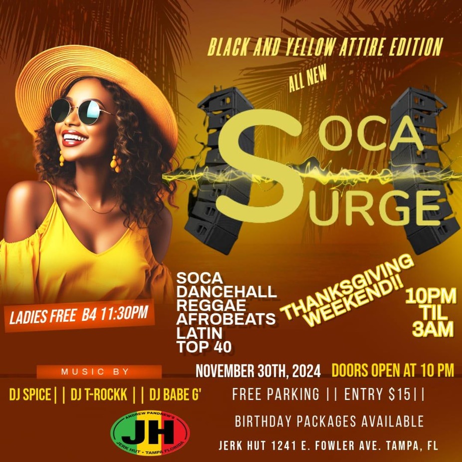 ALL NEW SOCA SURGE event photo