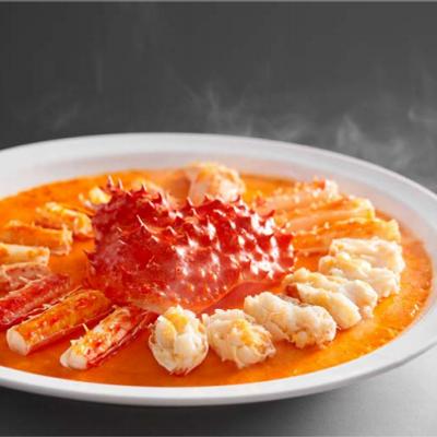 Dual-Preparation King Crab(Steamed with Egg Custard/ Salt and pepper) photo