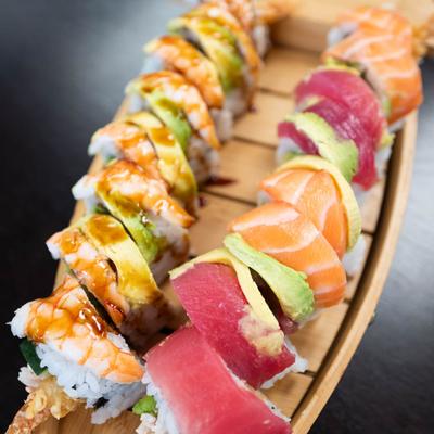 Tiger Kapalama sushi boat.