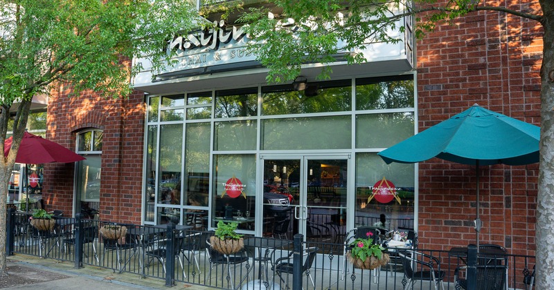 Exterior, seating place on patio