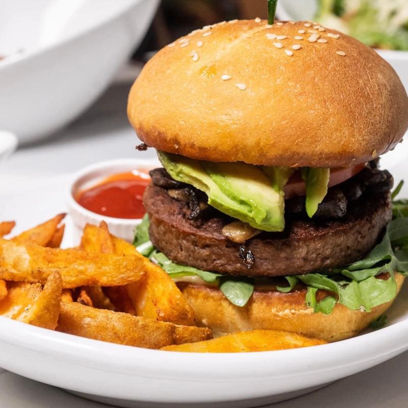 Avocado & Sauteed Mushrooms Burger (GF OPT) photo