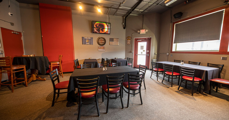 Interior, main seating area