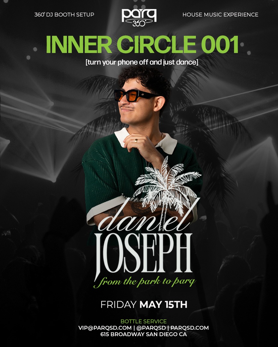 DJ Daniel Joseph Inner Circle 001 event photo