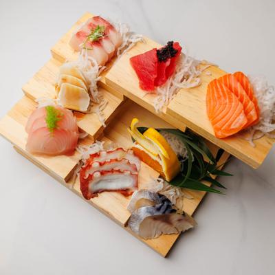 Sashimi board.