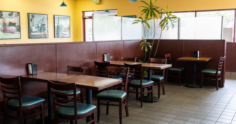 Interior, dining space