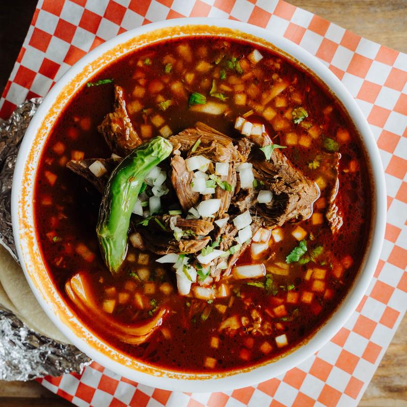 menu item 3 of 38, Birria en Caldo