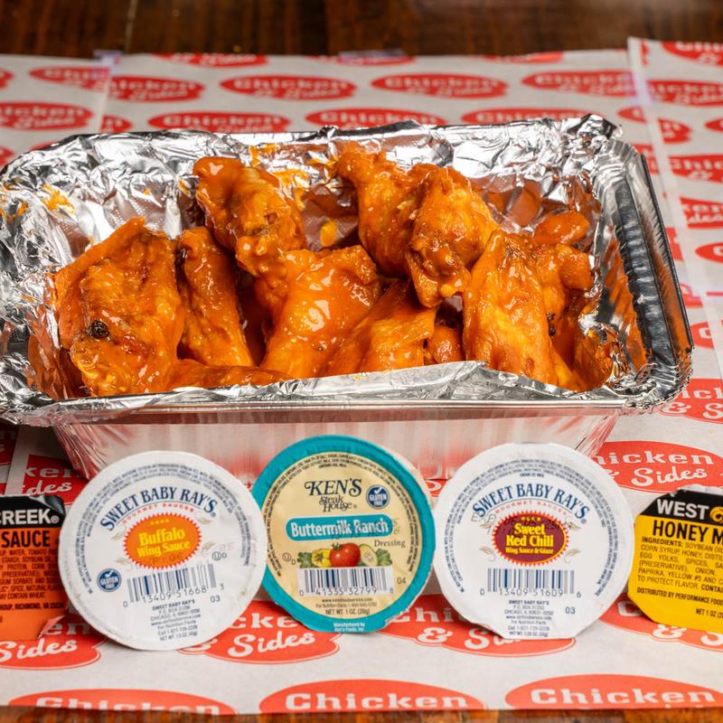 menu item 4 of 15, Buffalo Wing Combo 10