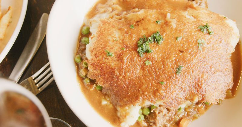 Stew with spices, meat and vegetables