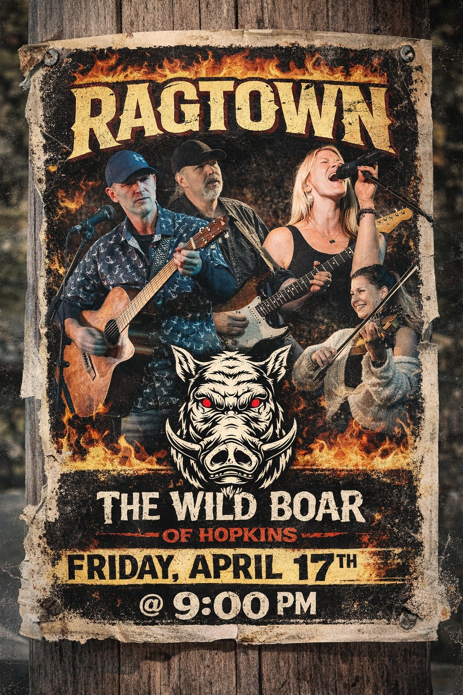 RAGTOWN Live at the Wild Boar! event photo