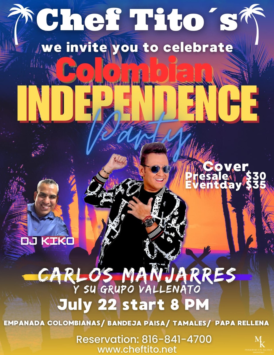 Colobian Independence Day event photo