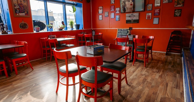 Interior, seating area