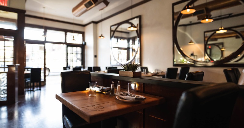 Restaurant dining area