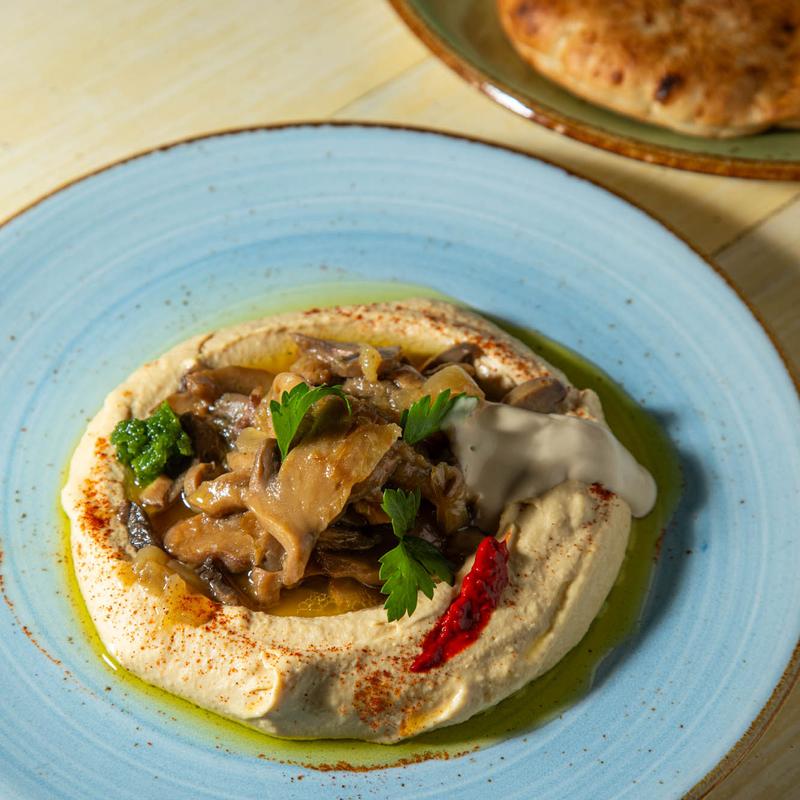 Hummus Mushroom photo