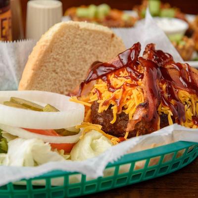 BBQ Bacon Cheeseburger.