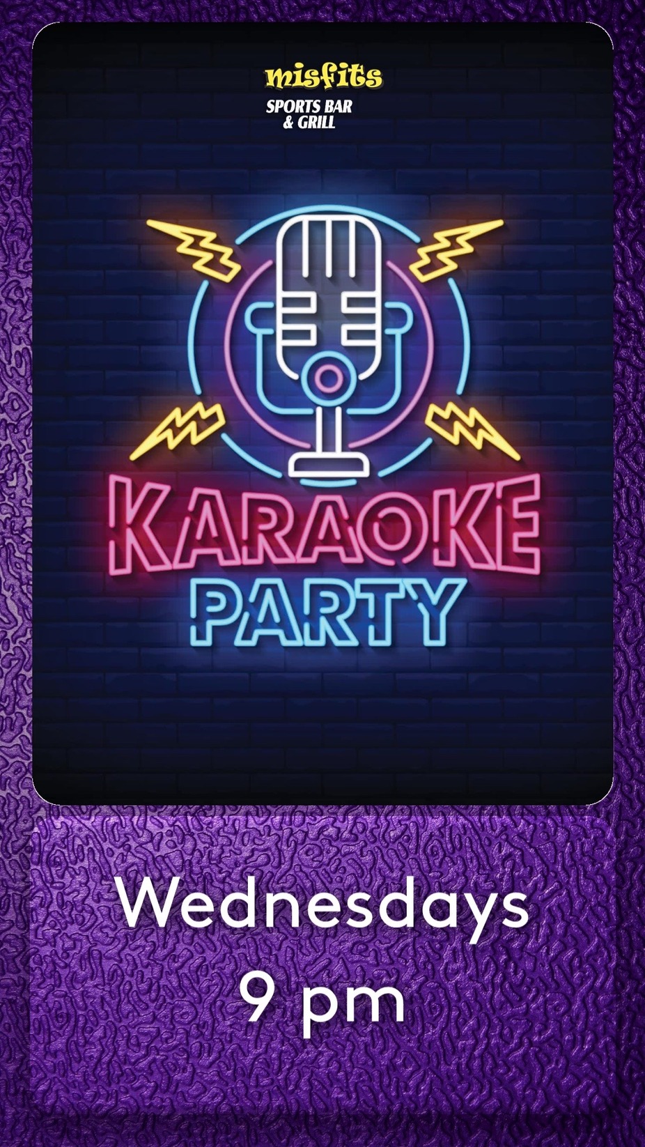 Karaoke event photo