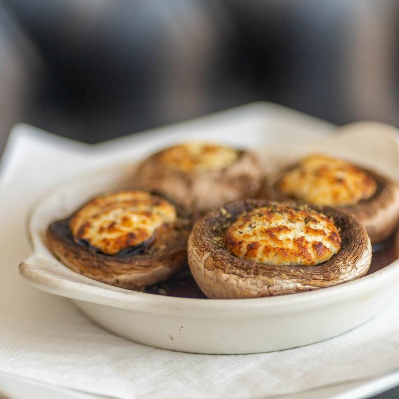 In-House Boursin Stuffed Mushrooms photo