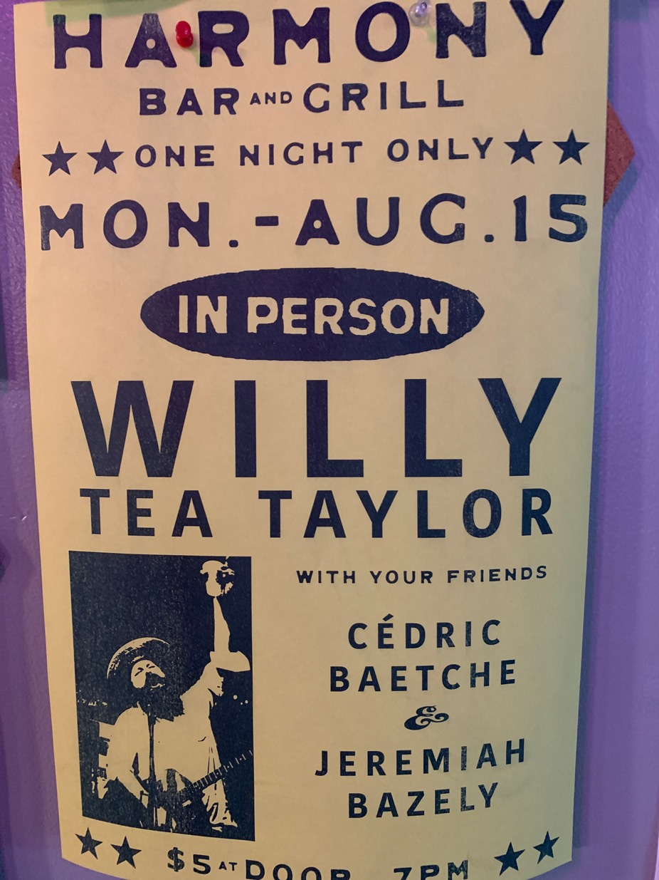 Willy Tea Taylor event photo