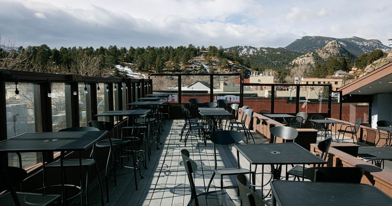 Exterior seating area