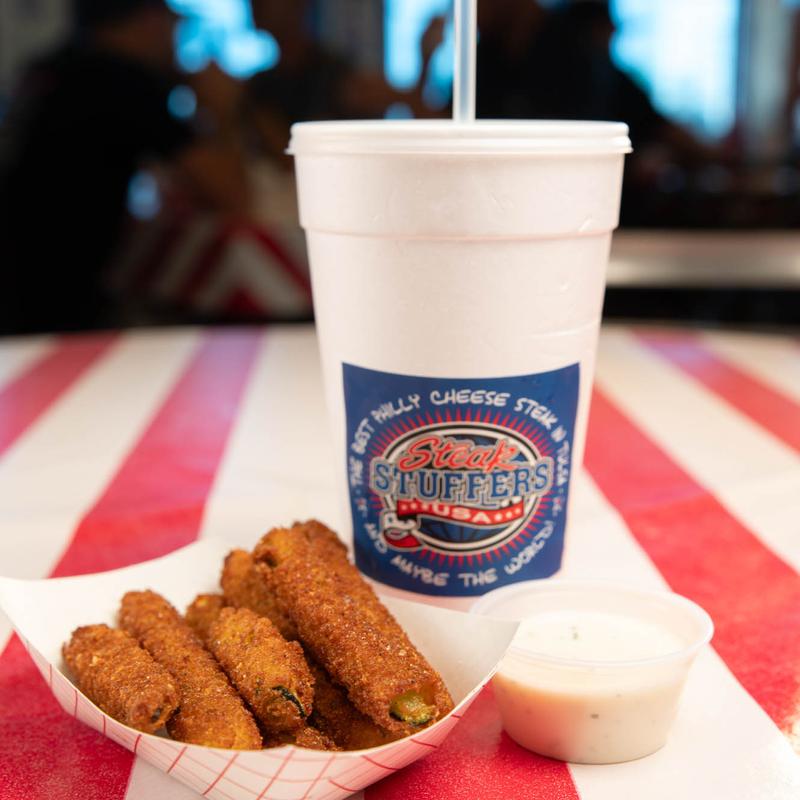 Zucchini Strips with Ranch photo