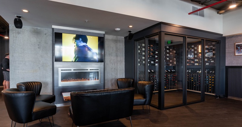 Interior, wine tasting area