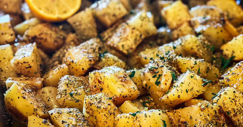 Oven Lemon Potatoes