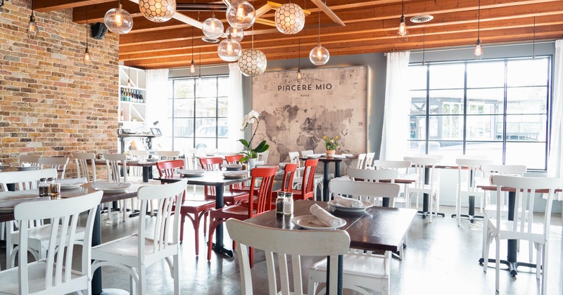 Interior, dining area