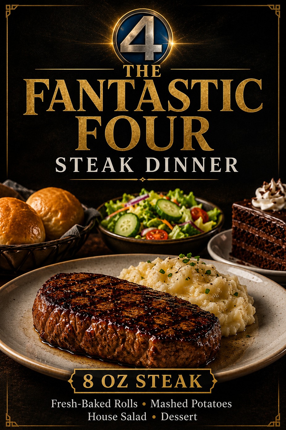 Fantastic 4 Steak Dinner event photo