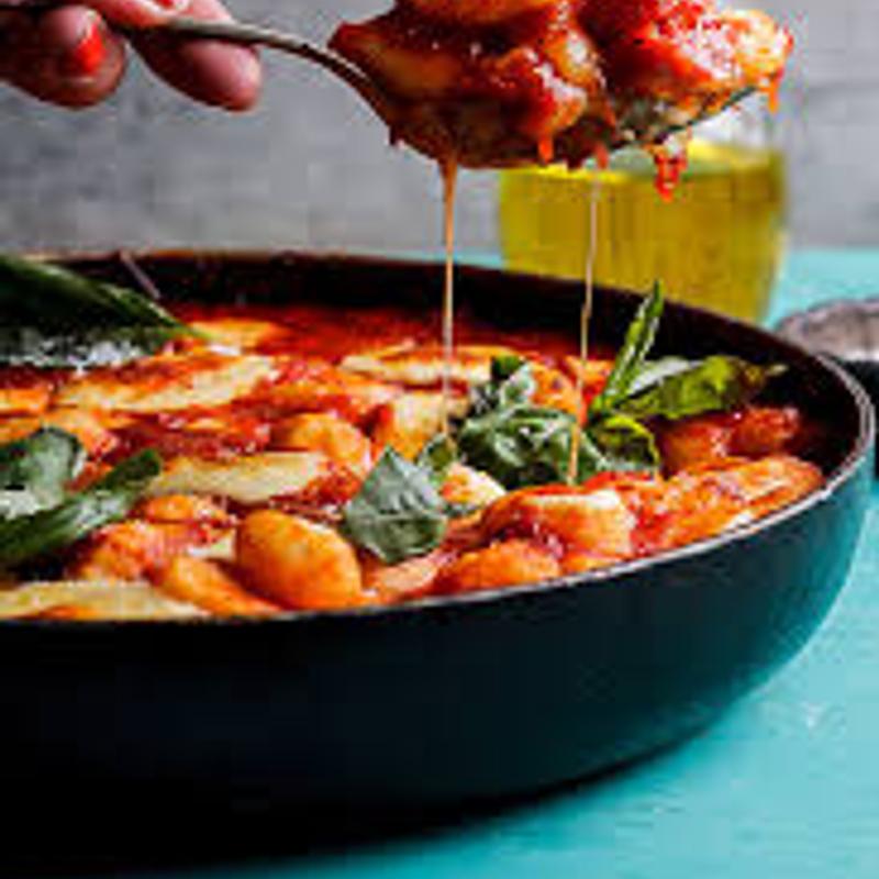 Stuffed Gnocchi Caprese photo