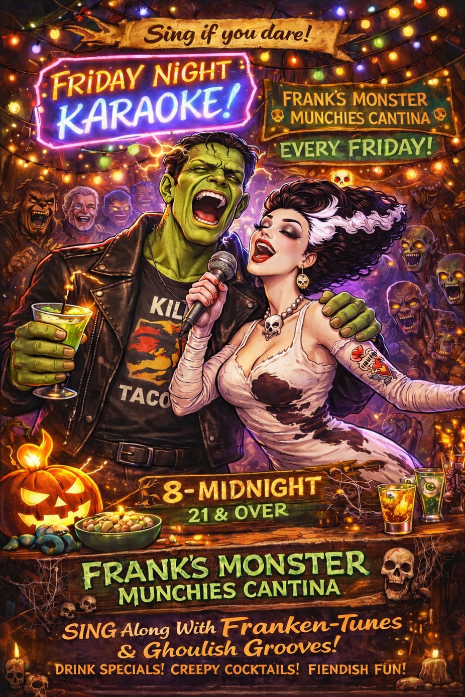 FRANK'S FRIDAY NIGHT FRIGHTS KARAOKE event photo