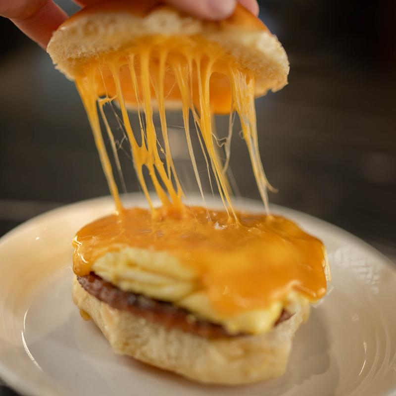 menu item 2 of 11, Cheddar Egg Sausage