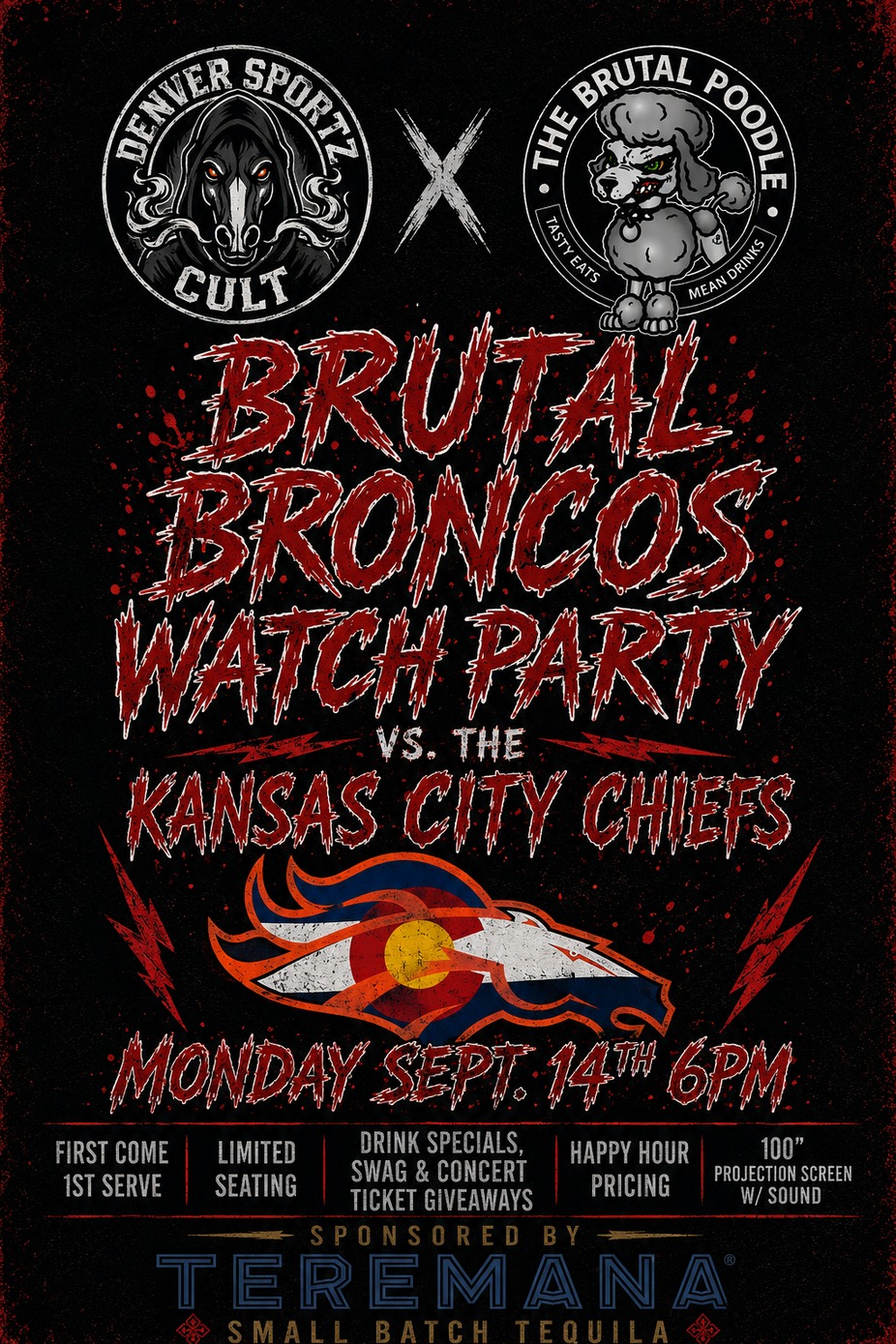 Brutal Broncos Watch Party! event photo 2
